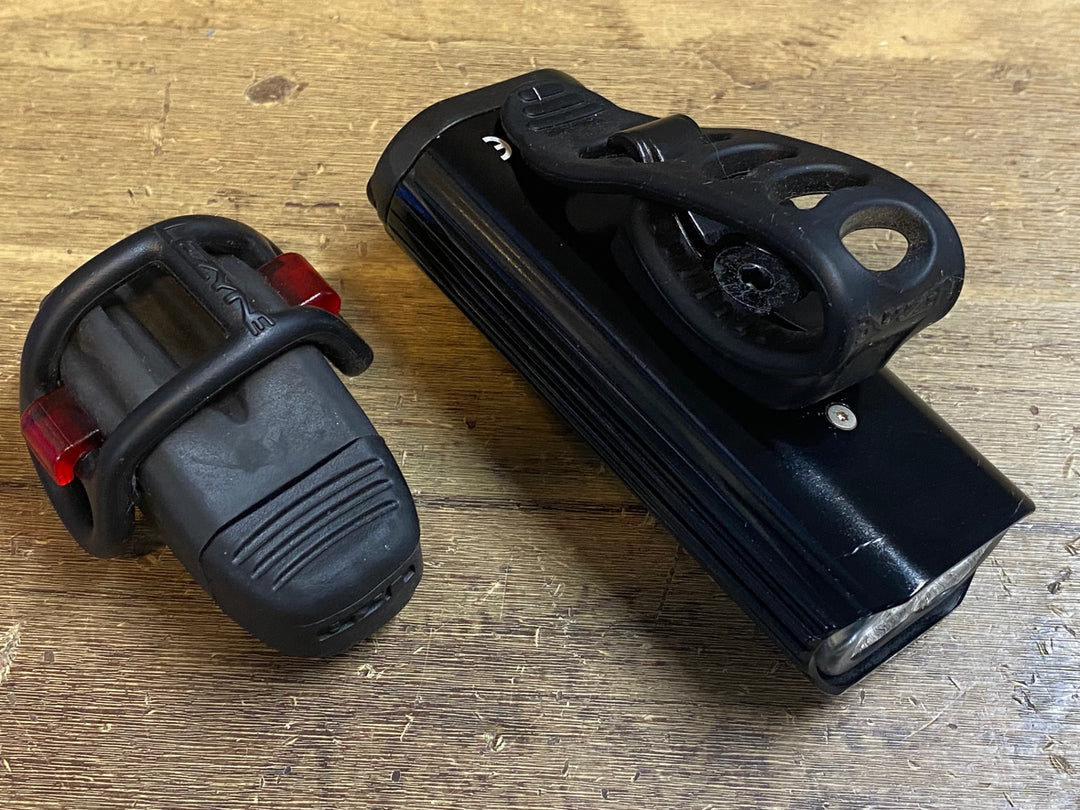 JN811 レザイン LEZYNE LITE DRIVE 1000XL/KTVリアライト 前後ライトセット 点灯確認済み