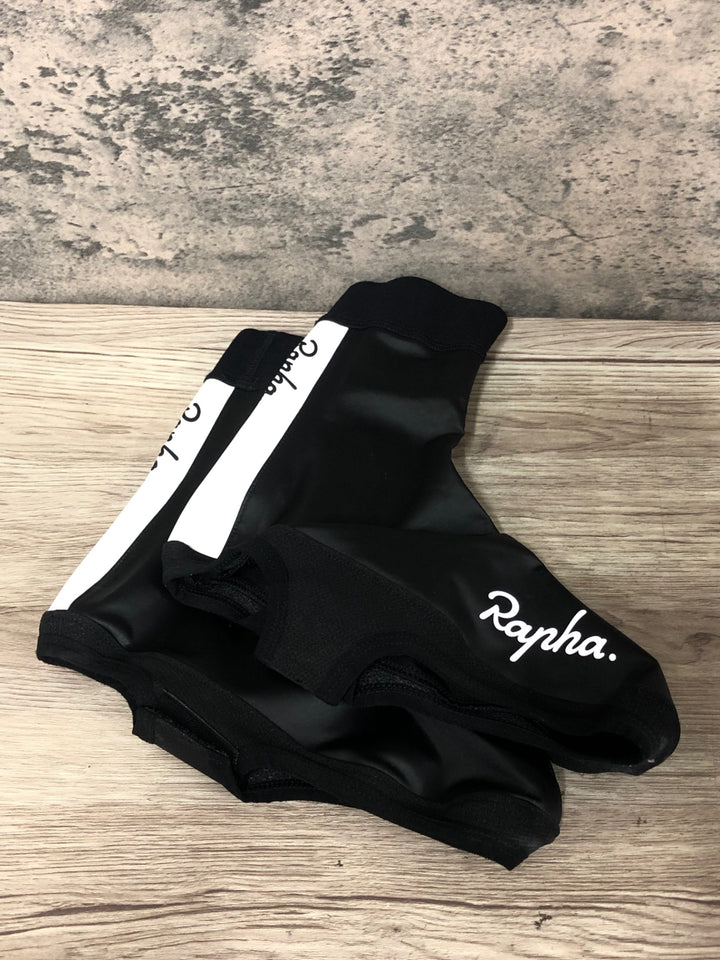 JQ801 ラファ Rapha NEVER RIDE WITHOUT OVERSHOE シューズカバー 黒 M
