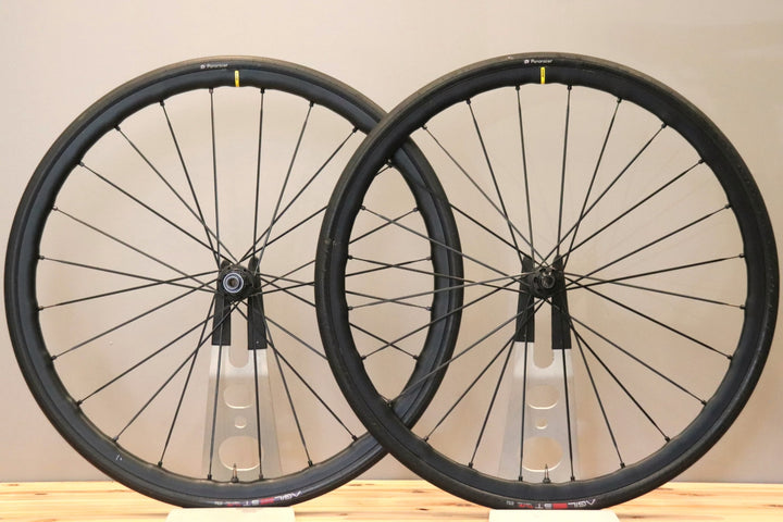 訳アリ マヴィック MAVIC キシリウム KSYRIUM SL 25 DISC UST アルミ チューブレスレディ ホイールセット シマノ11S/12S 19C 【仙台店】