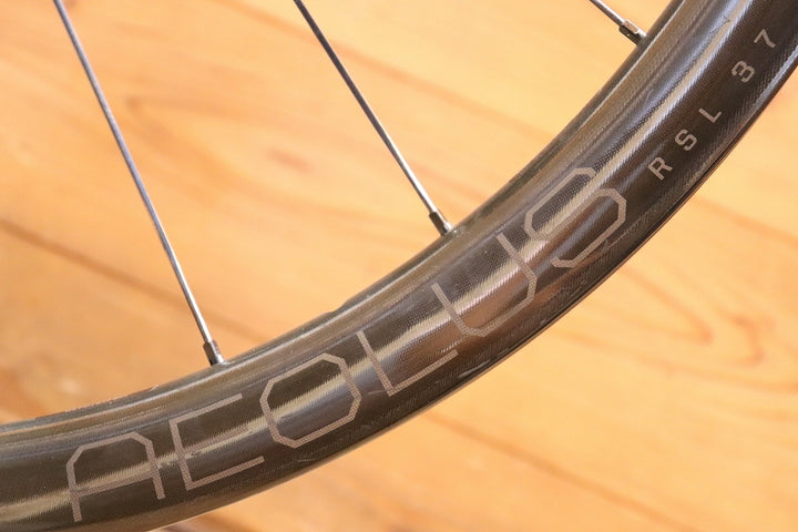 ボントレガー BONTRAGER アイオロス AEOLUS RSL 37 カーボン チューブレスレディ ホイールセット シマノ 11S/12S 【芦屋店】