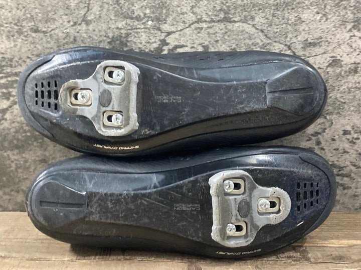 KQ865 シマノ SHIMANO RP5 SH-RP501-SL ビンディングシューズ 黒 EU43