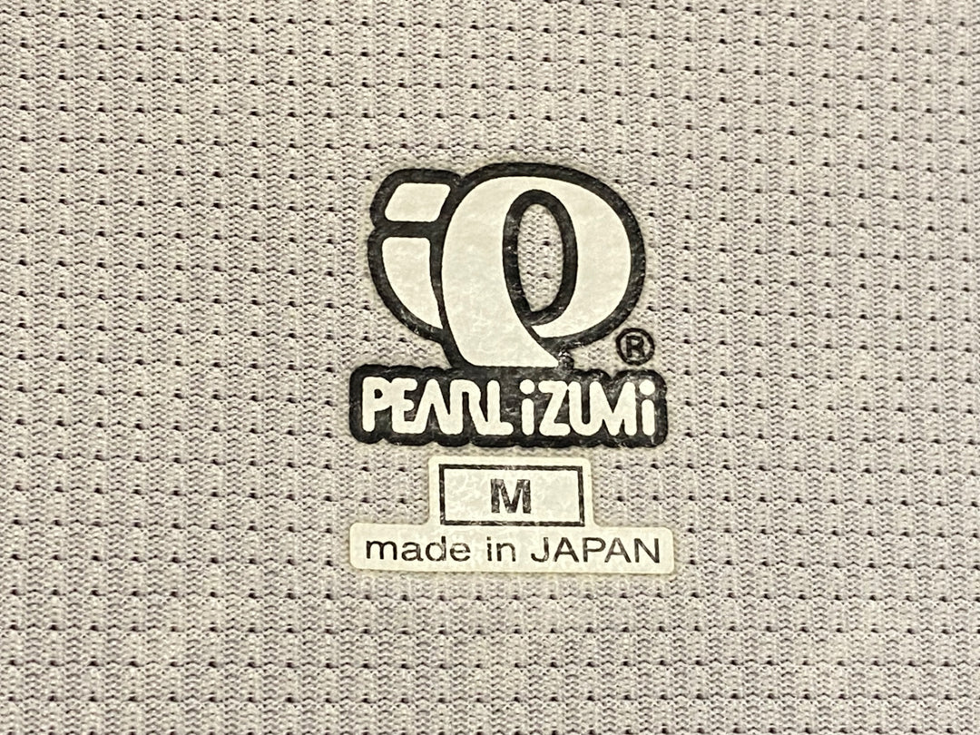 JS003 パールイズミ PEARL iZUMi 長袖 サイクルジャージ 白 青 M