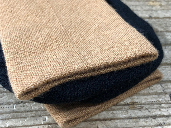 JX451 フィンガークロス Fingerscrossed MERINO サイクルソックス 黒 カーキ 39-42