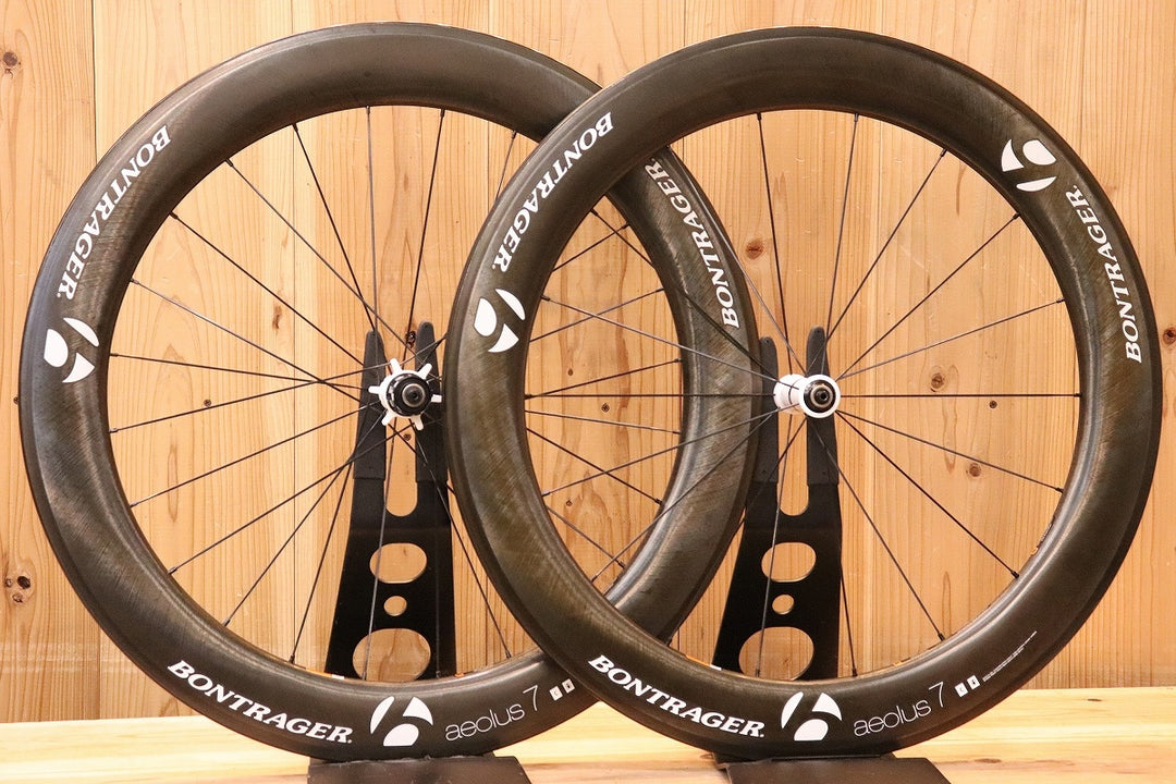 ボントレガー BONTRAGER アイオロス AEOLUS 7 カーボン クリンチャー ホイールセット シマノ 11/12S 【芦屋店】