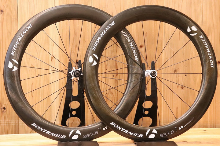 ボントレガー BONTRAGER アイオロス AEOLUS 7 カーボン クリンチャー ホイールセット シマノ 11/12S 【芦屋店】