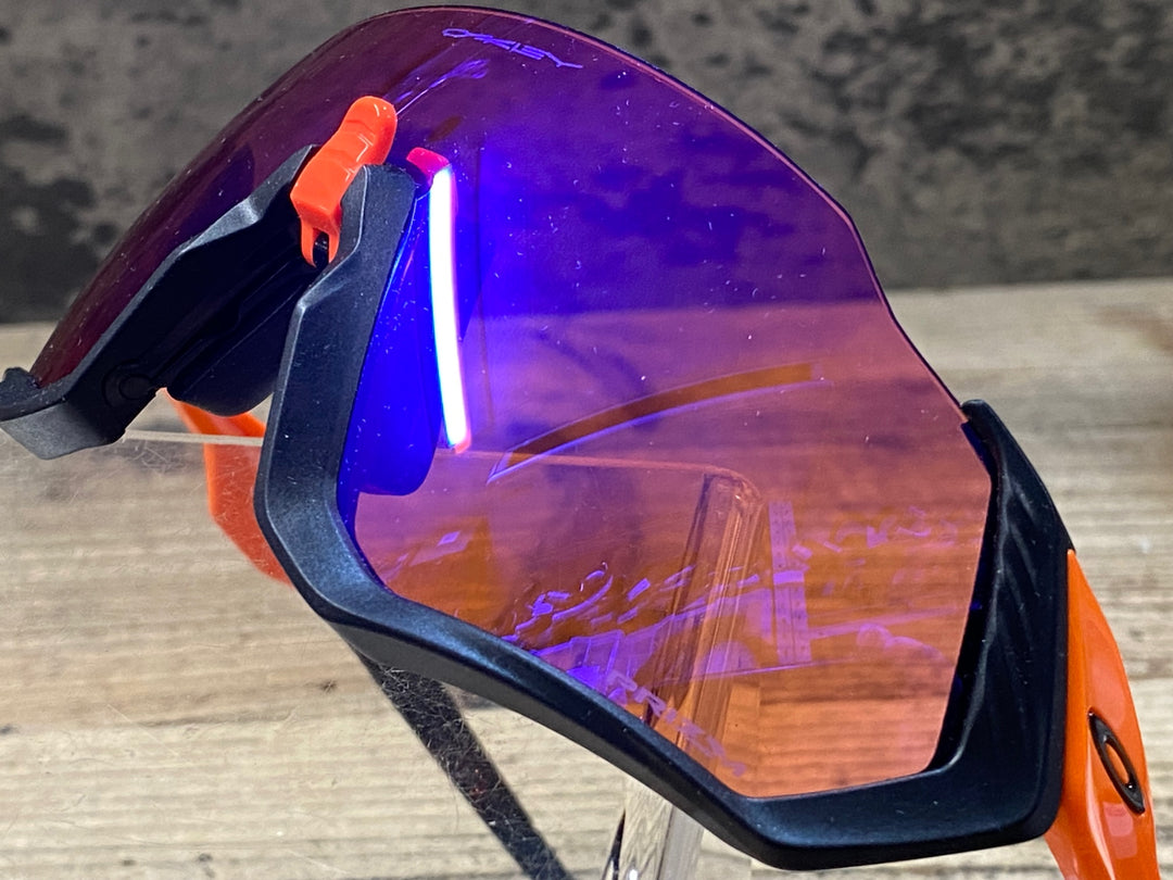 KB644 オークリー OAKLEY フライトジャケット FLIGHTJACKET サングラス アイウェア オレンジ PRIZM