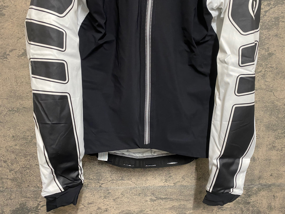JQ935 アソス ASSOS iJ.shaq Uno 長袖 サイクルジャケット 白 黒 M 裏起毛