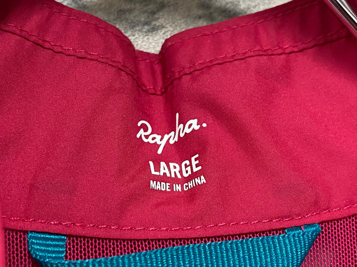 JU402 ラファ Rapha BREVET GILET WITH POCKETS サイクルベスト ジレ 赤 L