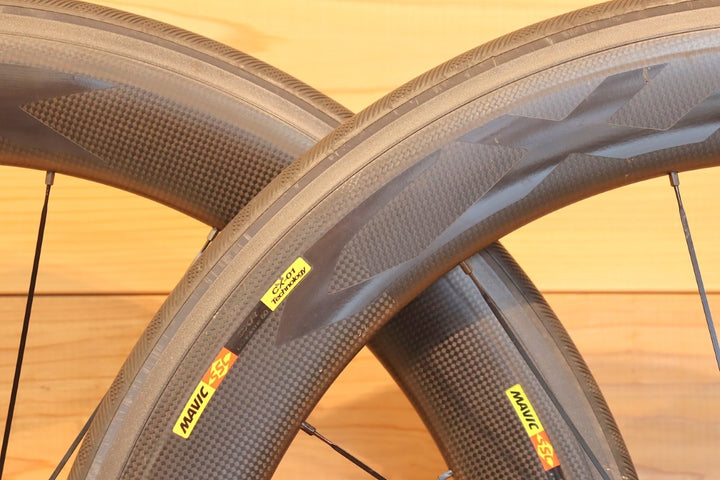 マヴィック MAVIC CXR ULTIMATE 60T カーボン チューブラー ホイールセット シマノ12S/11S 27mm 【千葉店】