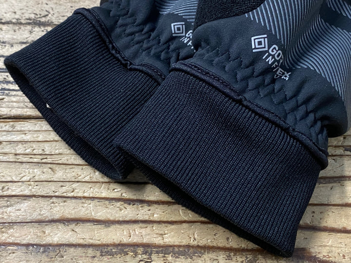 KH750 シマノ SHIMANO 長指 ウィンターグローブ 黒 L 裏起毛 GORE TEX INFINIUM