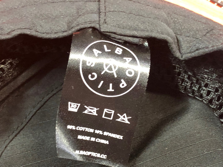 JP548 アルバオプティクス ALBA OPTICS ハット 黒