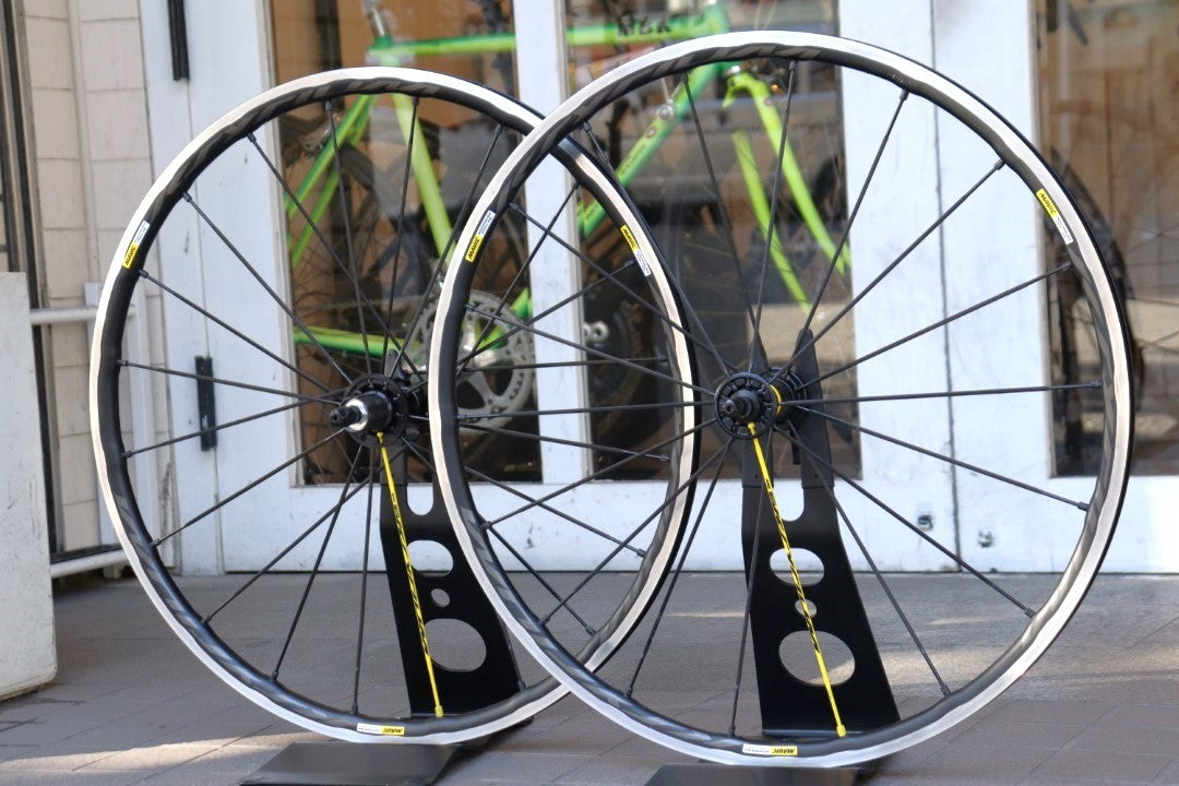 マヴィック MAVIC キシリウム プロ KSYRIUM PRO SL アルミ クリンチャー ホイールセット シマノ11/12S 15C 【横浜店】