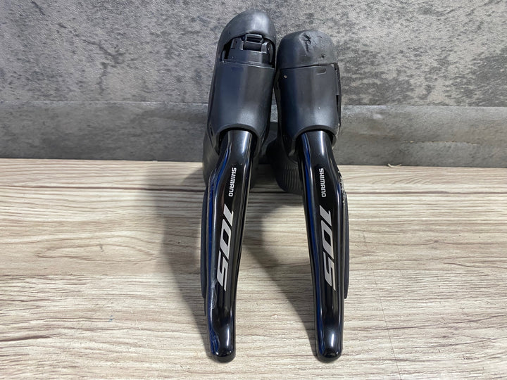 KI797 シマノ SHIMANO 105 ST-R7170 STIレバー 2x12S 油圧 Di2 接続確認済み