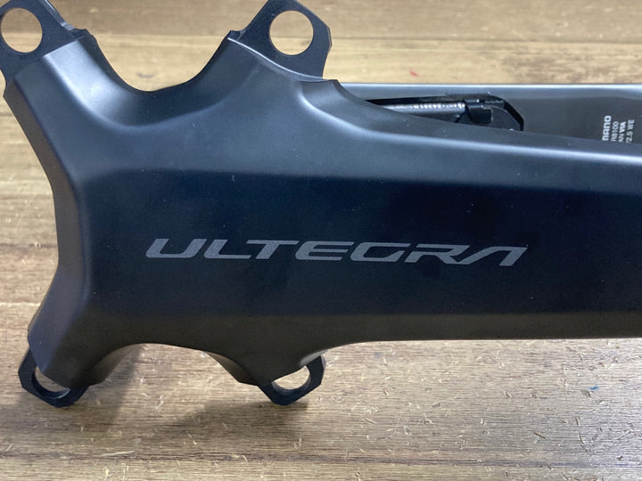KM660 シマノ SHIMANO アルテグラ ULTEGRA FC-R8100 クランクアーム 172.5mm 片側 4iiiiパワーメーター 動作確認済
