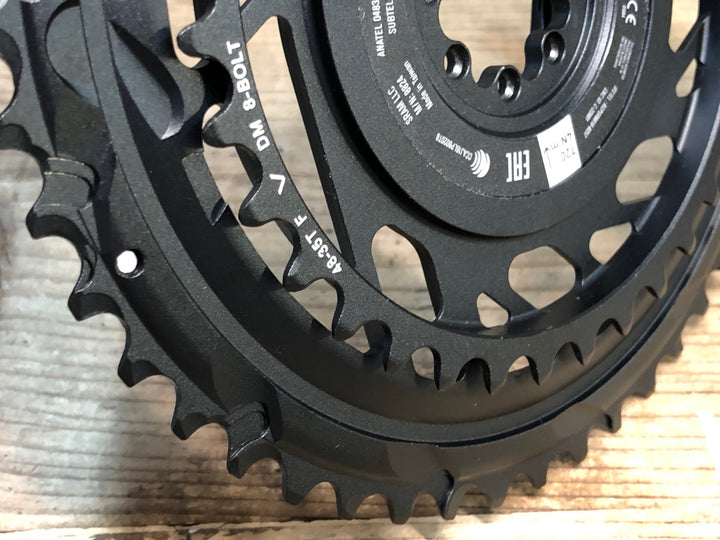 JF466 スラム SRAM RED AXS E1 SRAM Red AXS Power Meter Kit 2x E1 チェーンリング 48/35T 12S