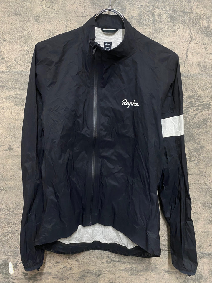 KQ990 ラファ Rapha CORE RAIN JACKET Ⅱ 長袖 レインジャケット 黒 S