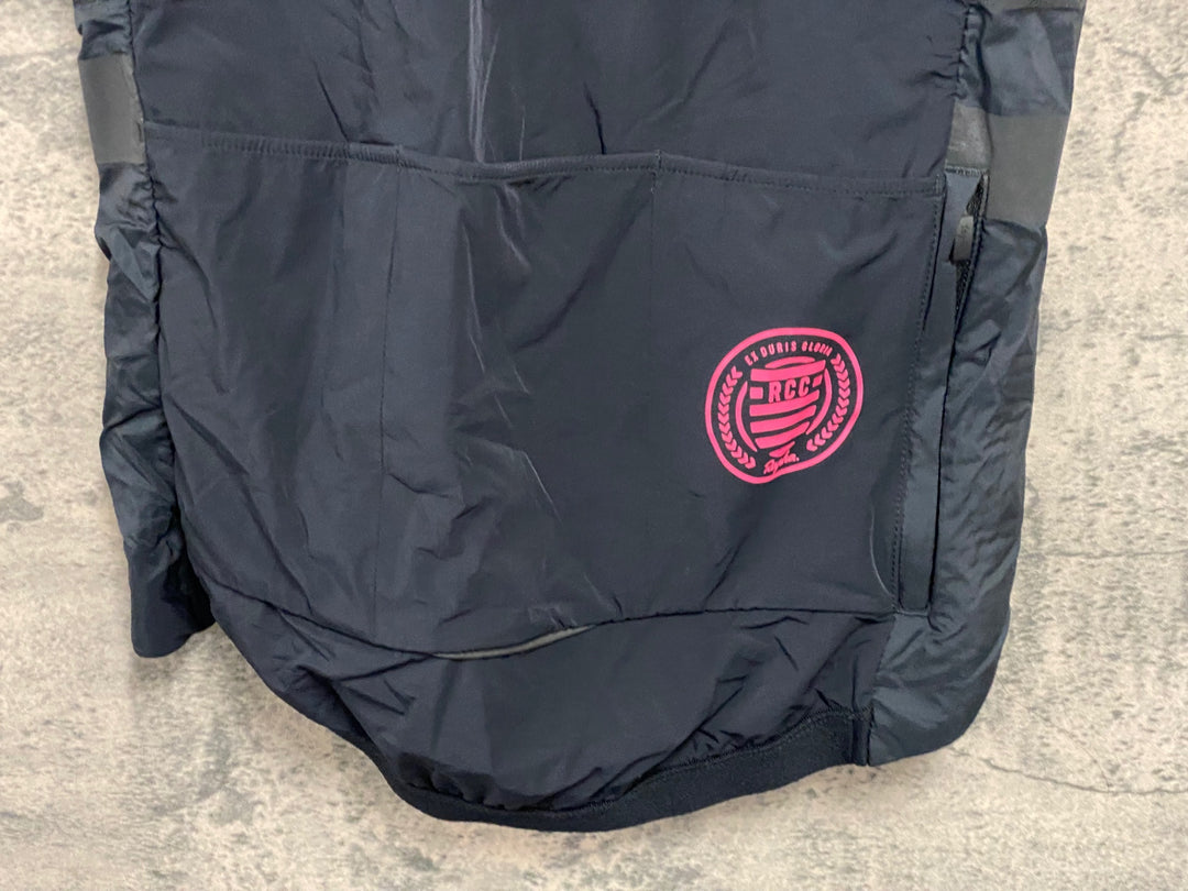 JV517 ラファ Rapha RCC PRO TEAM INSULATED GILET サイクルベスト ジレ 黒 S 中綿