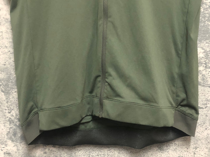 KN295 ラファ Rapha MEN'S CORE JERSEY 半袖 サイクルジャージ カーキ XXL