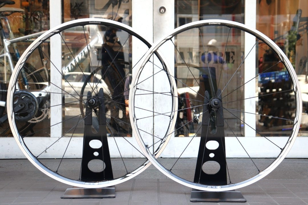シマノ SHIMANO WH-RS81-C24 アルミ カーボン クリンチャー ホイールセット シマノ11S/12S ナローリム 15C 【横浜店】