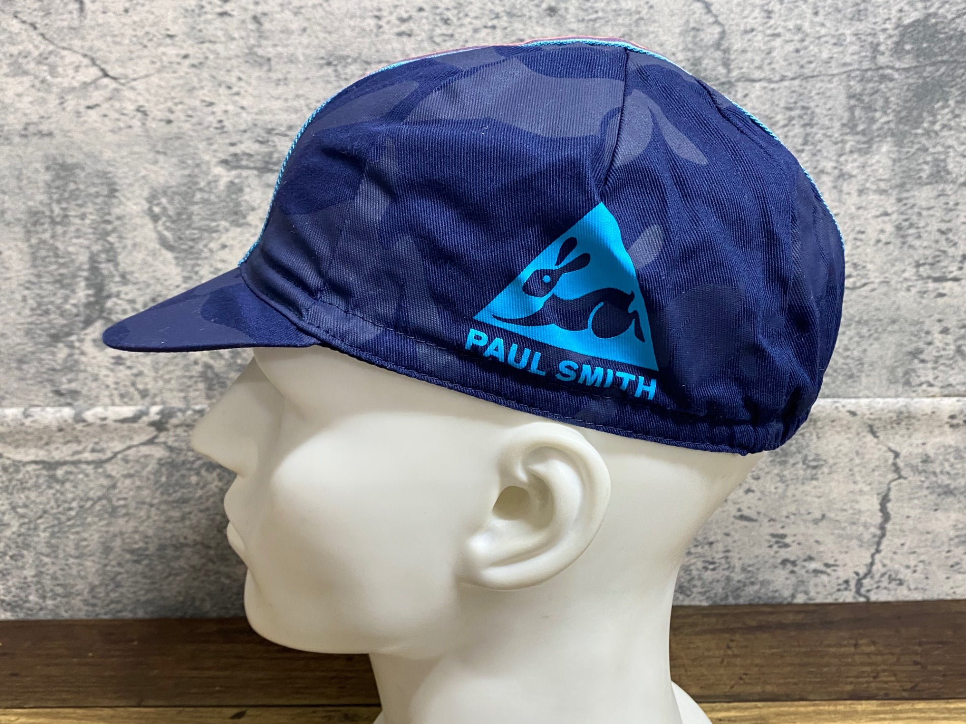 KJ016 ラファ Rapha PAULSMITH ＆ Rapha CAP サイクルキャップ 濃紺