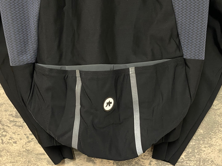 KA996 アソス ASSOS MILLE GT HASHOOGI Winter Jacket CLIMACODE 3/3 長袖 サイクルジャケット 黒 XS 裏起毛