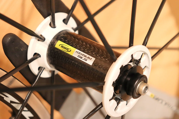 マヴィック MAVIC キシリウム KSYRIUM SLS アルミ クリンチャー ホイールセット シマノ12/11S 15C 【千葉店】