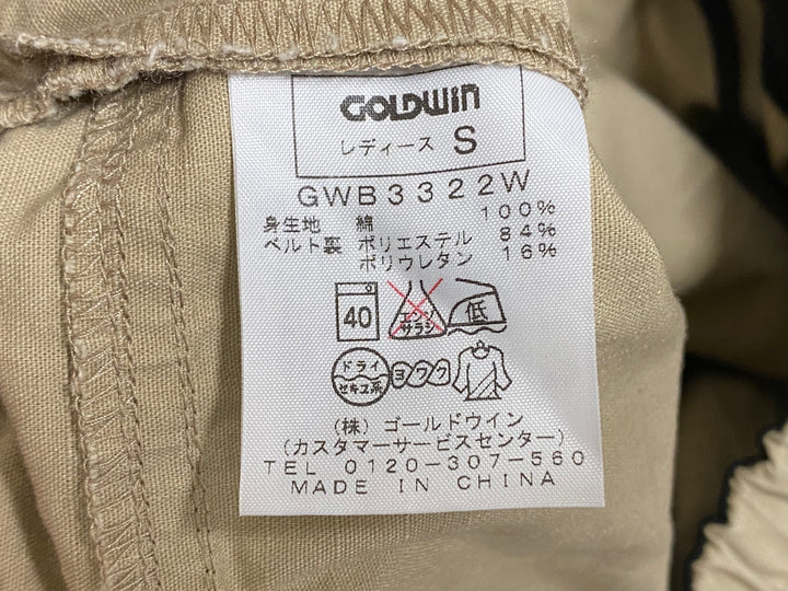 JE560 ゴールドウィン GOLDWIN サイクルパンツ ショートパンツ ベージュ レディース S
