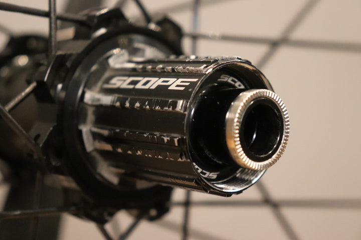 訳アリ スコープ SCOPE R3D カーボン チューブレスレディ ホイールセット シマノ11S/12S 19C 【仙台店】