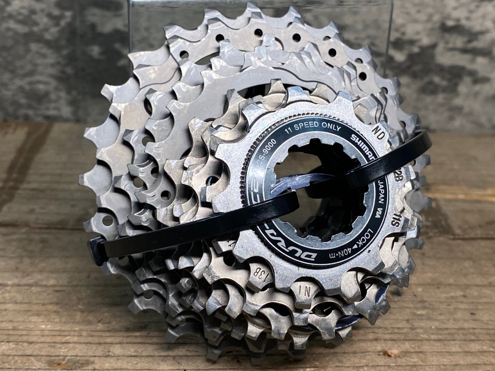 ○SHIMANO シマノ CS-9000 DURA-ACE 11s 12-25T カセットスプロケット