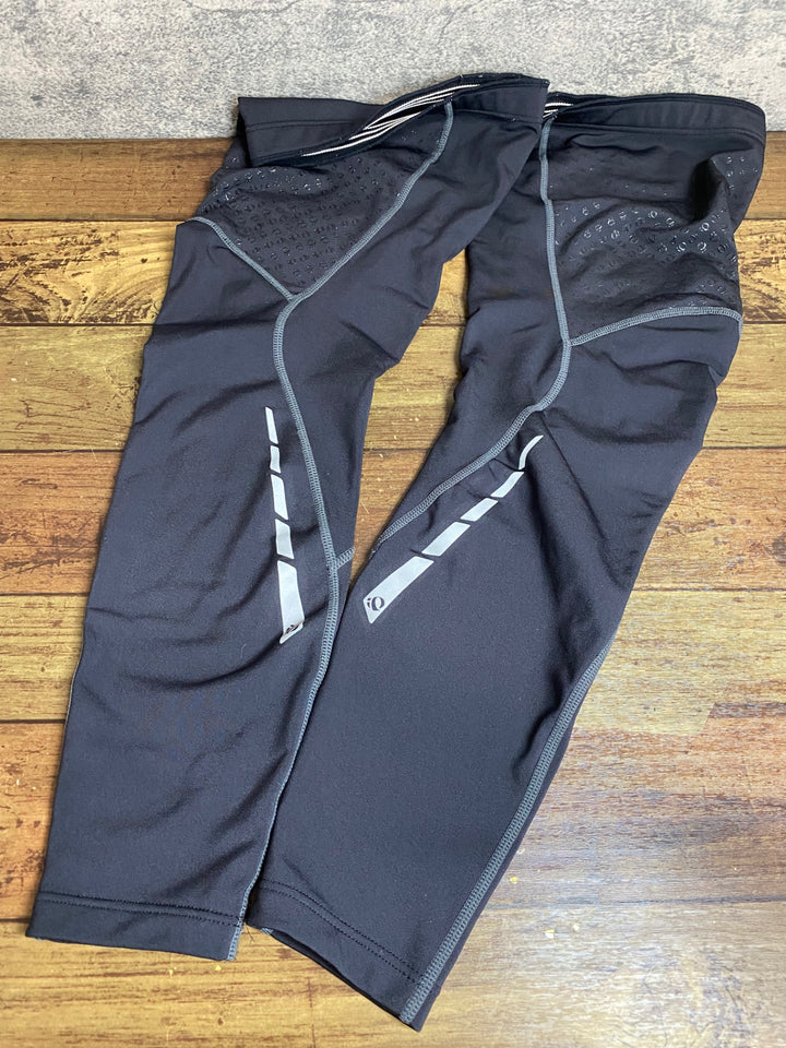 JK716 パールイズミ PEARL iZUMi 裏起毛 レッグウォーマー 黒 L