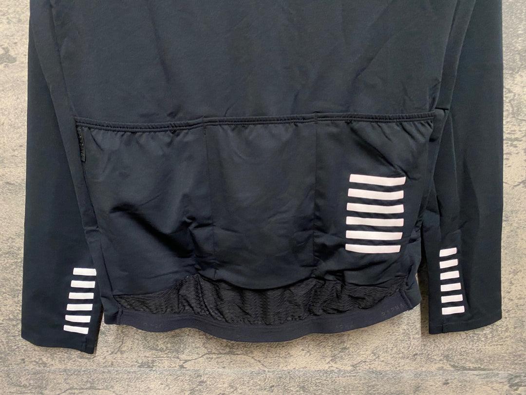 JQ225 ラファ Rapha PRO TEAM LONG SLEEVE MIDWEIGHT JERSEY 長袖 サイクルジャージ 黒 M