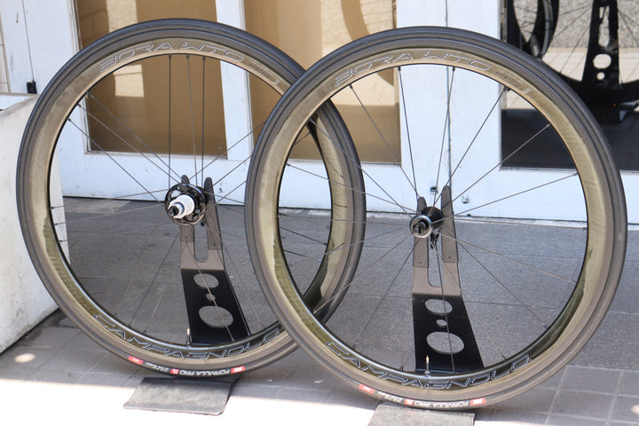 カンパニョーロ CAMPAGNOLO ボーラ BORA WTO 45 カーボン チューブレス ホイールセット シマノ11S/12S 【横浜店】