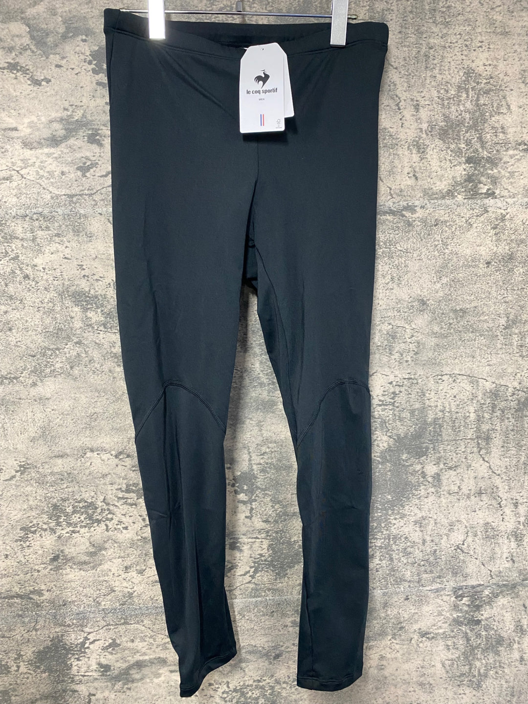 JG704 ルコックスポルティフ le coq sportif レーサータイツ 黒 O 裏起毛