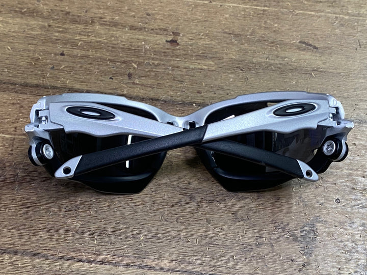 JN144 オークリー OAKLEY Racing Jacket サングラス アイウェア 黒 グレー レンズブラック
