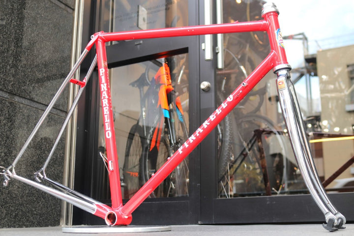 ピナレロ PINARELLO トレビソ TREVISO 1980年代 コロンバスSLチューブ スチール フレームセット 【東京南麻布店】