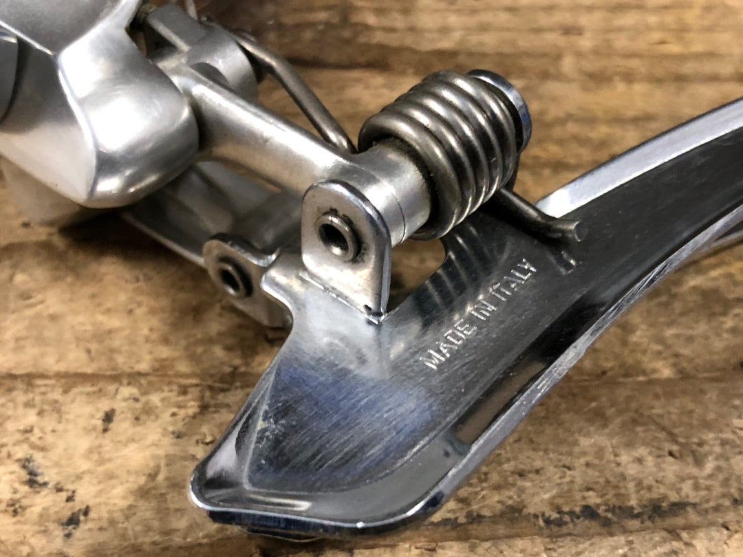 KJ076 カンパニョーロ CAMPAGNOLO CROCE D'AUNE フロントディレイラー 2S バンド式 Φ28.5