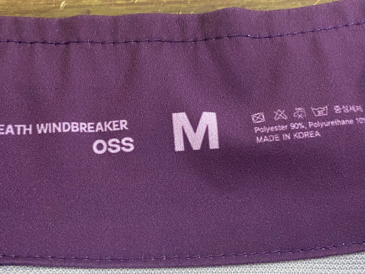 JV311 OSS BIKE WEAR BREATH WINDBREAKER 長袖 ウィンドブレーカー 紫 M