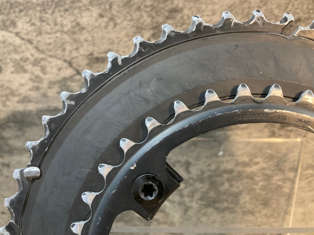 JT708 シマノ SHIMANO アルテグラ ULTEGRA FC-R8000 チェーンリング 52/36T ※摩耗大