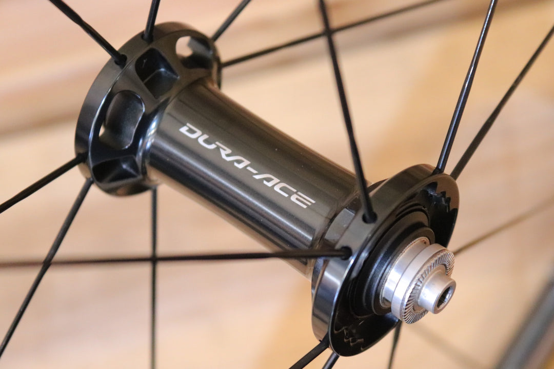シマノ SHIMANO デュラエース DURA-ACE WH-9000 C24 TU シマノ 11S/12S カーボン チューブラー ロードバイク ホイールセット 【広島店】
