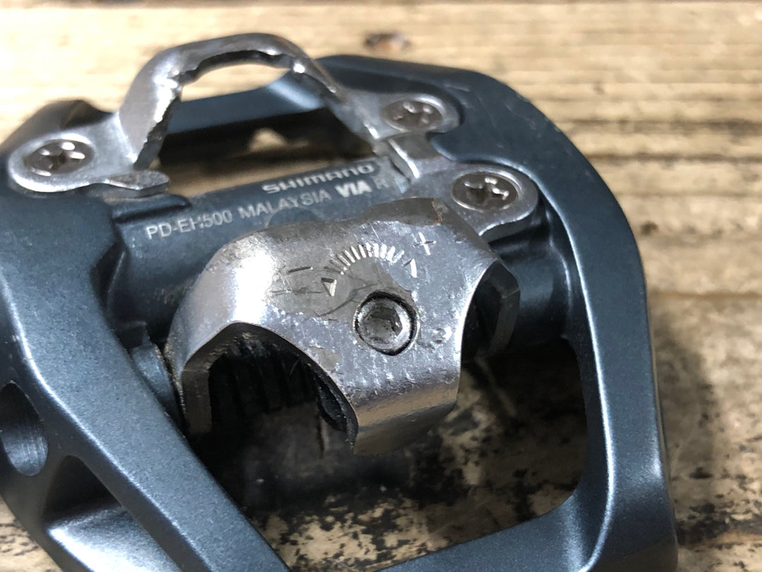 KC018 シマノ SHIMANO PD-EH500 ビンディングペダル 片面フラット