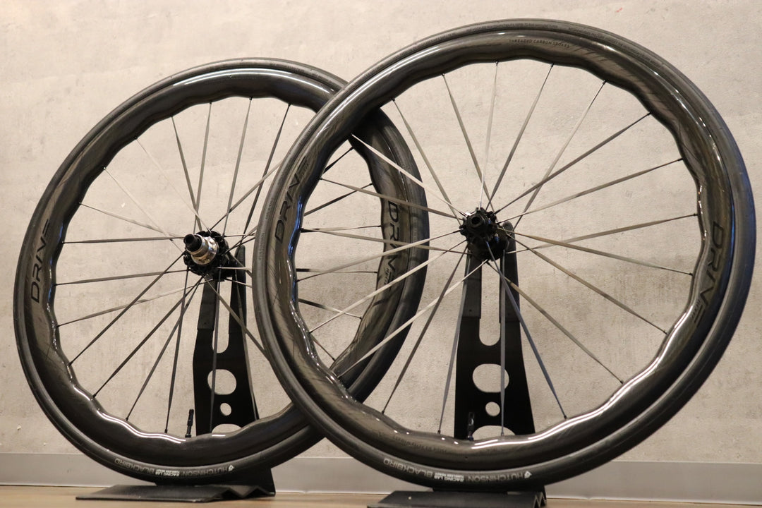 エリートホイールズ ELITEWHEELS ドライブ DRIVE HELIX 46D CS カーボン チューブレスレディ ホイールセット XDRフリー 【さいたま浦和店】