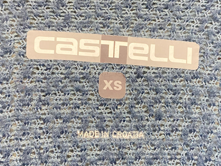 JZ098 カステリ CASTELLI COLD DAYS 2ND LAYER 長袖 ミドルレイヤー 青 XS