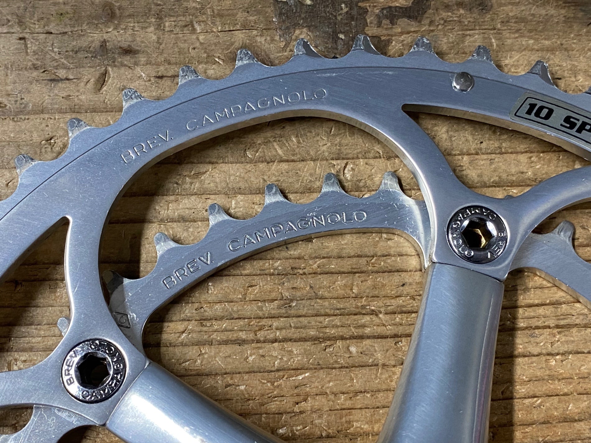 JR457 カンパニョーロ CAMPAGNOLO コーラス CHORUS 10SPEED クランク