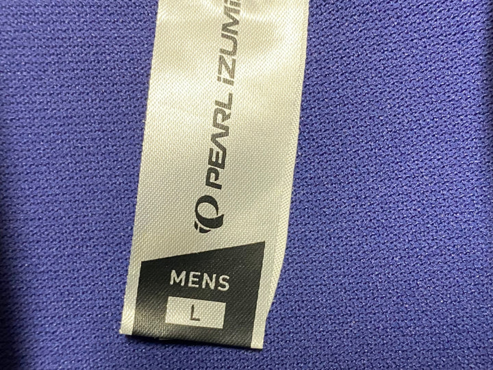 JW071 パールイズミ PEARL iZUMi 長袖 サイクルジャージ 紺 L