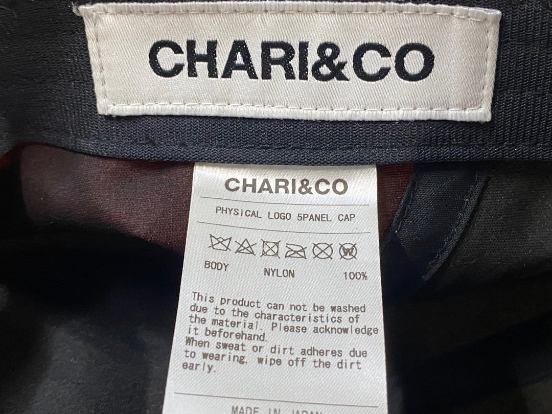 KJ097 CHARI & CO PHYSICAL LOGO 5PANEL CAP キャップ オレンジ