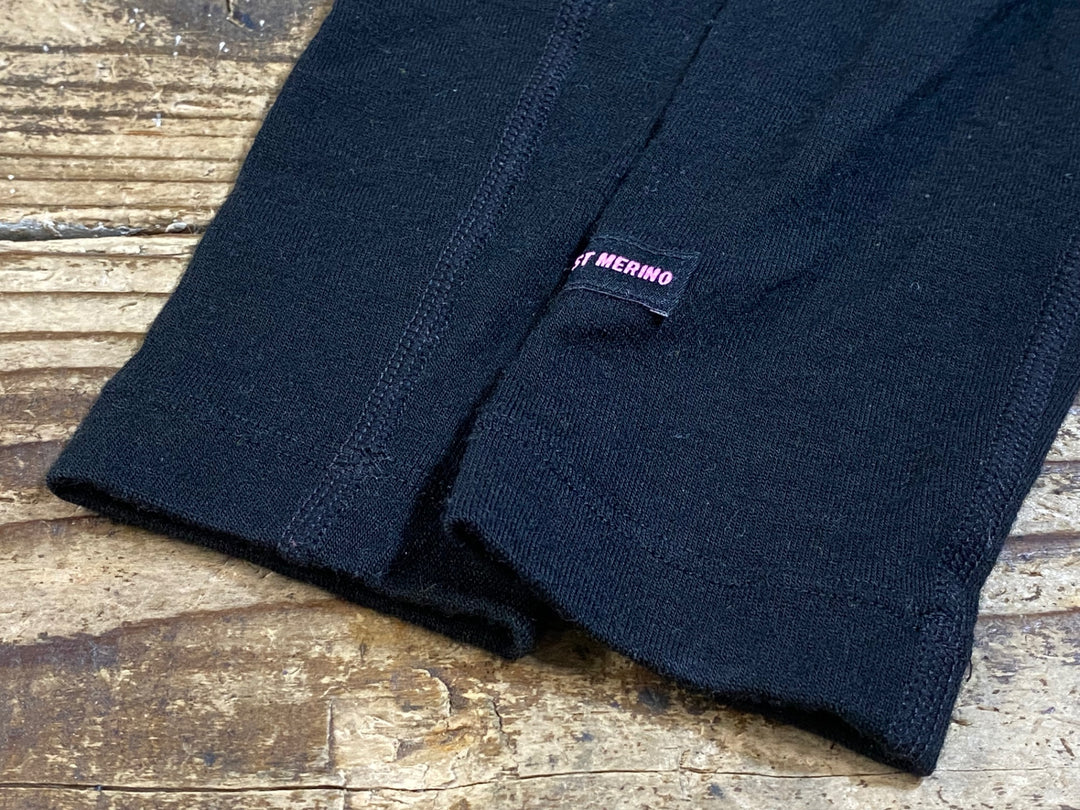 KE395 ラファ Rapha MERINO ARM WARMERS アームカバー 黒 S