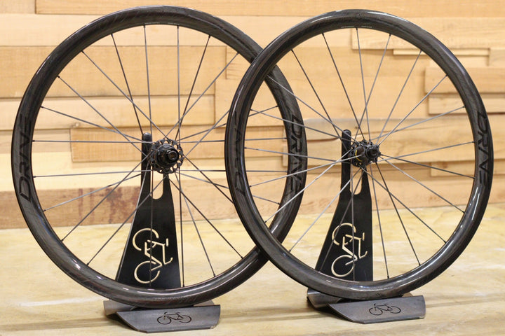 エリートホイールズ ELITE WHEELS ドライブ DRIVE 40D カーボン チューブレスレディ ディスク ホイールセット シマノ12/11S 【立川店】
