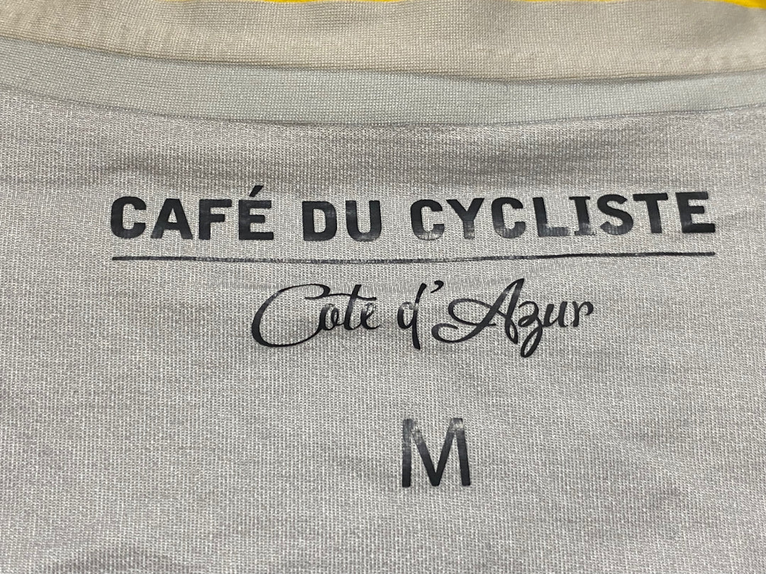 JY660 カフェドシクリステ CAFE DU CYCLISTE SUZETTE MEN 長袖 レインジャケット 黄 M