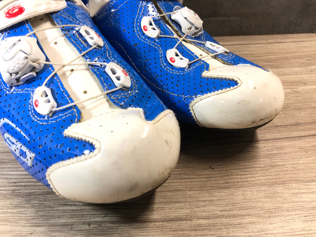 JQ435 シディ SIDI カオス エアー KAOS AIR ビンディングシューズ 青 EU44 SPD-SL対応