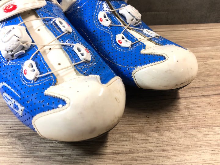 JQ435 シディ SIDI カオス エアー KAOS AIR ビンディングシューズ 青 EU44 SPD-SL対応